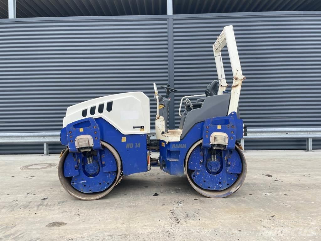 Hamm HD 14 VV Walce dwubębnowe