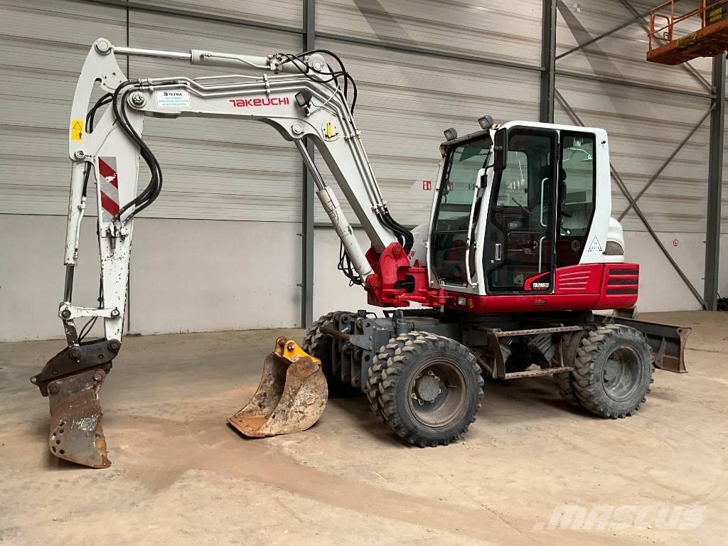 Takeuchi TB 295 W Koparki kołowe