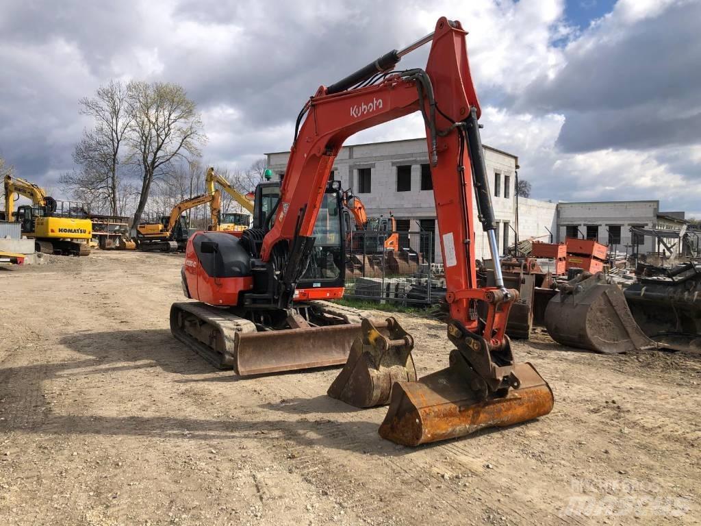 Kubota KX 080-4 Koparki gąsienicowe
