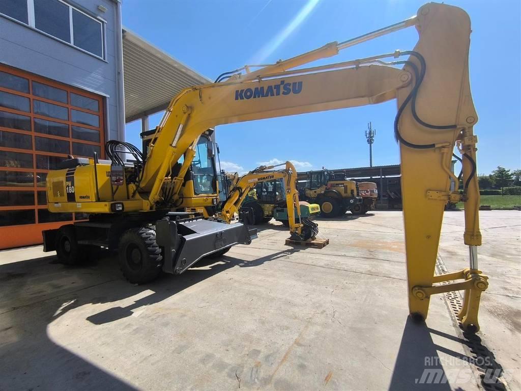 Komatsu PW 180-7 Koparki kołowe
