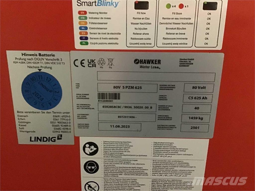 Linde E35L Wózki elektryczne