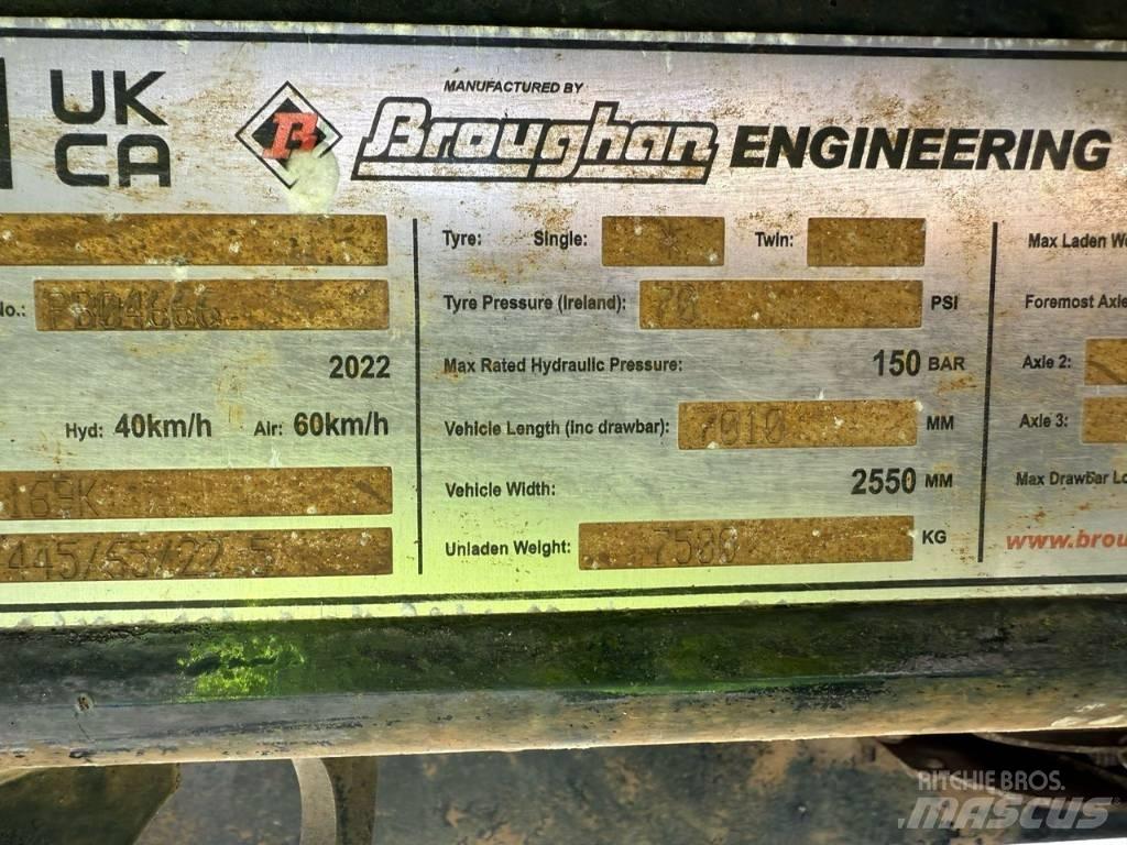Broughan B 20 Wywrotki rolnicze