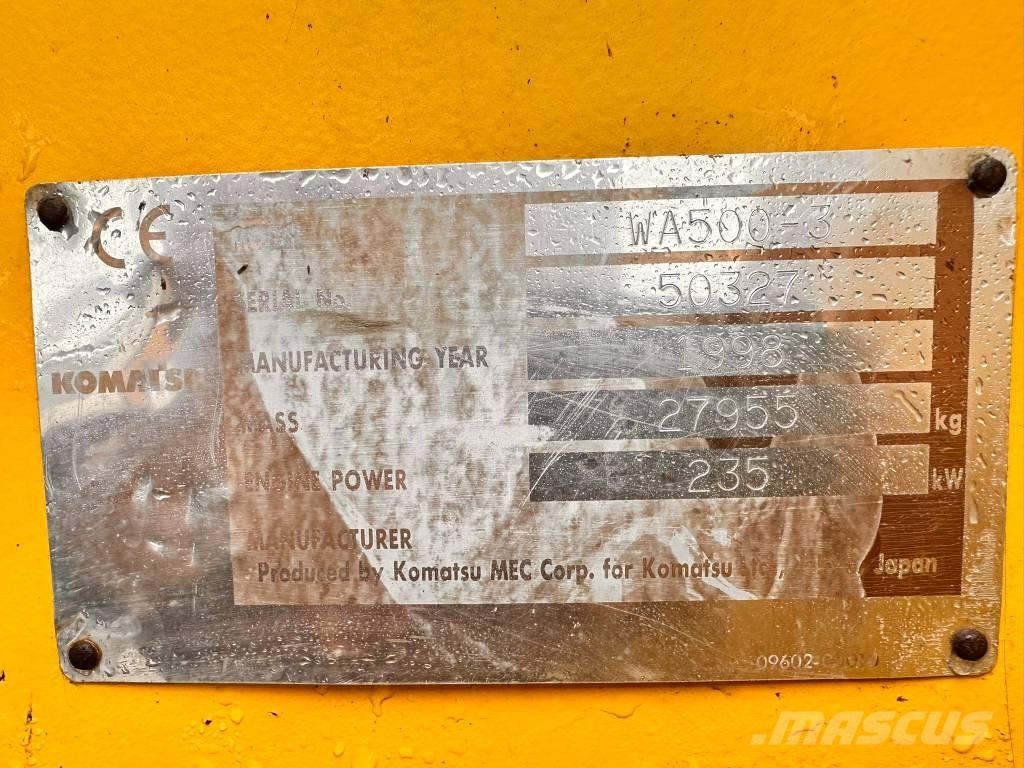 Komatsu WA500-3 Ładowarki kołowe