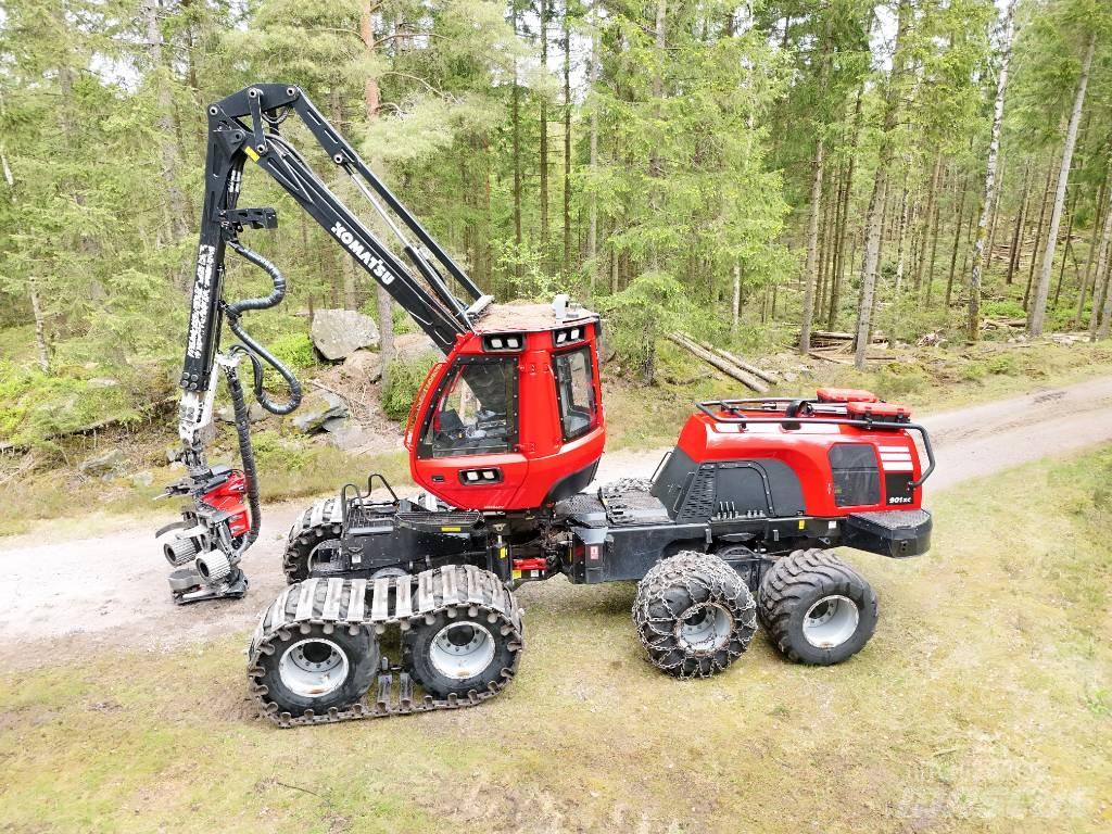 Komatsu 901 XC Harwestery