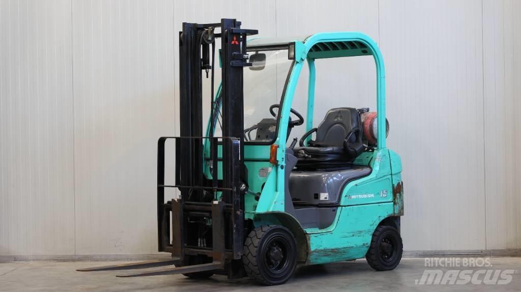 Mitsubishi FG 15 N Wózki LPG