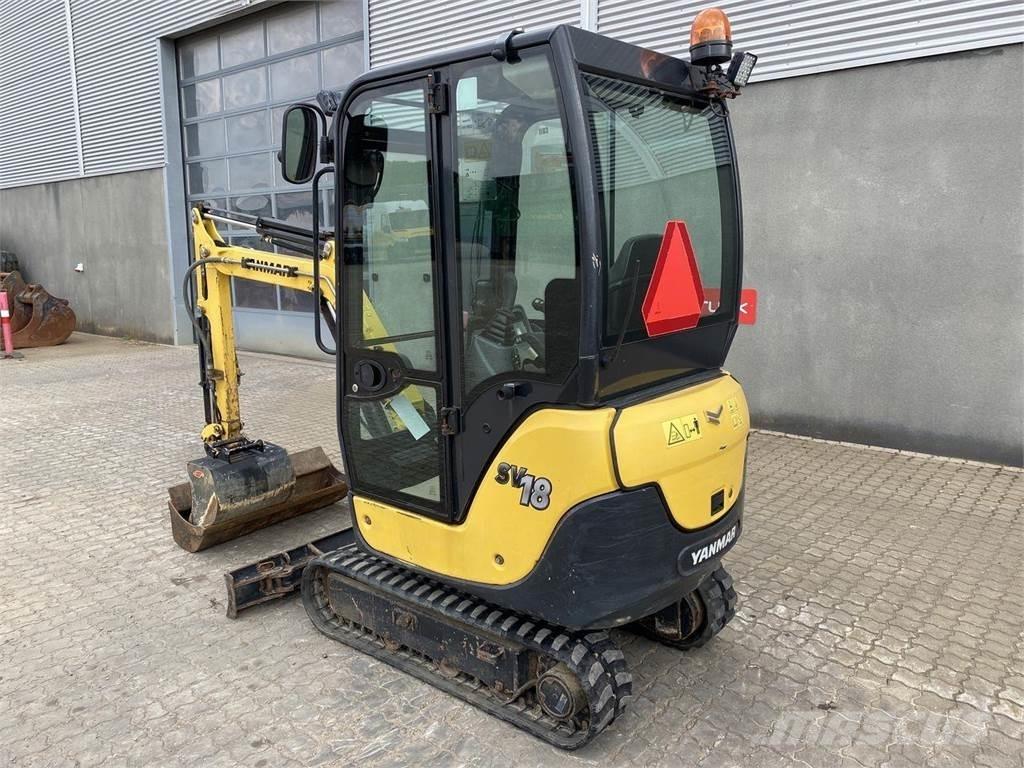 Yanmar SV18 Koparki kołowe
