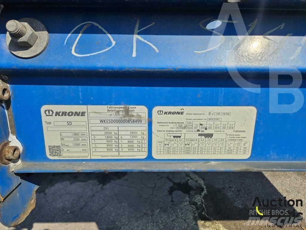 Krone SD Naczepy firanki