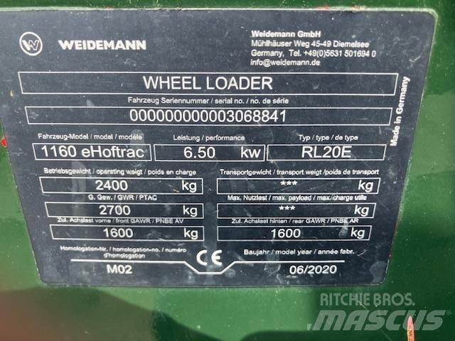 Weidemann 1160e Miniładowarki