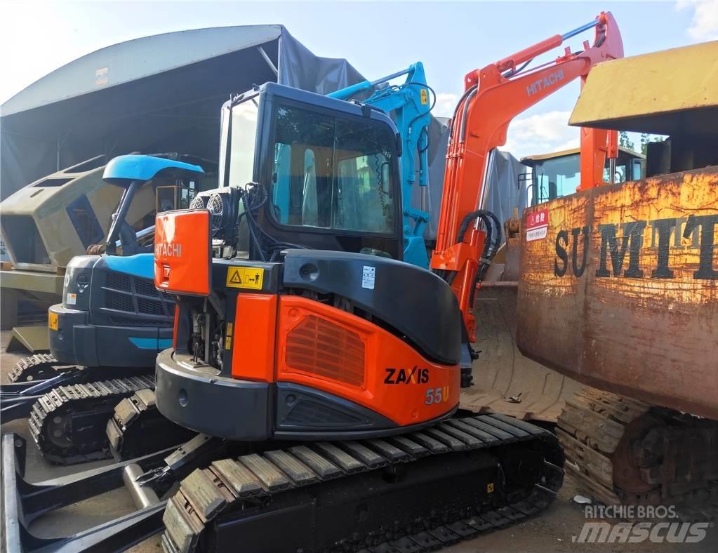 Hitachi ZX55UR Minikoparki