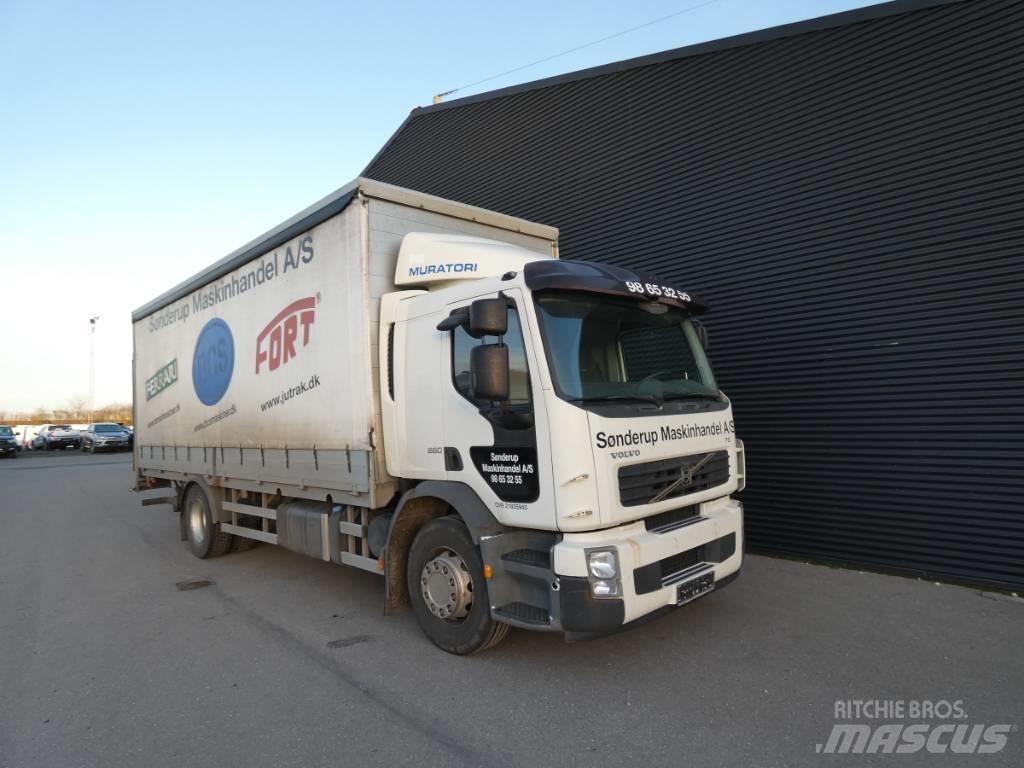 Volvo FE 280 Ciężarówki firanki