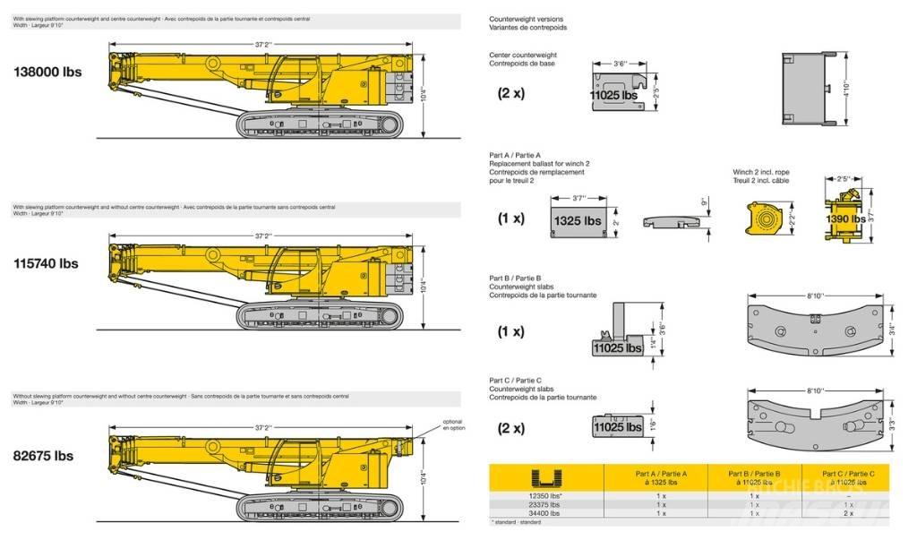 Liebherr LTR1060 Żurawie gąsienicowe