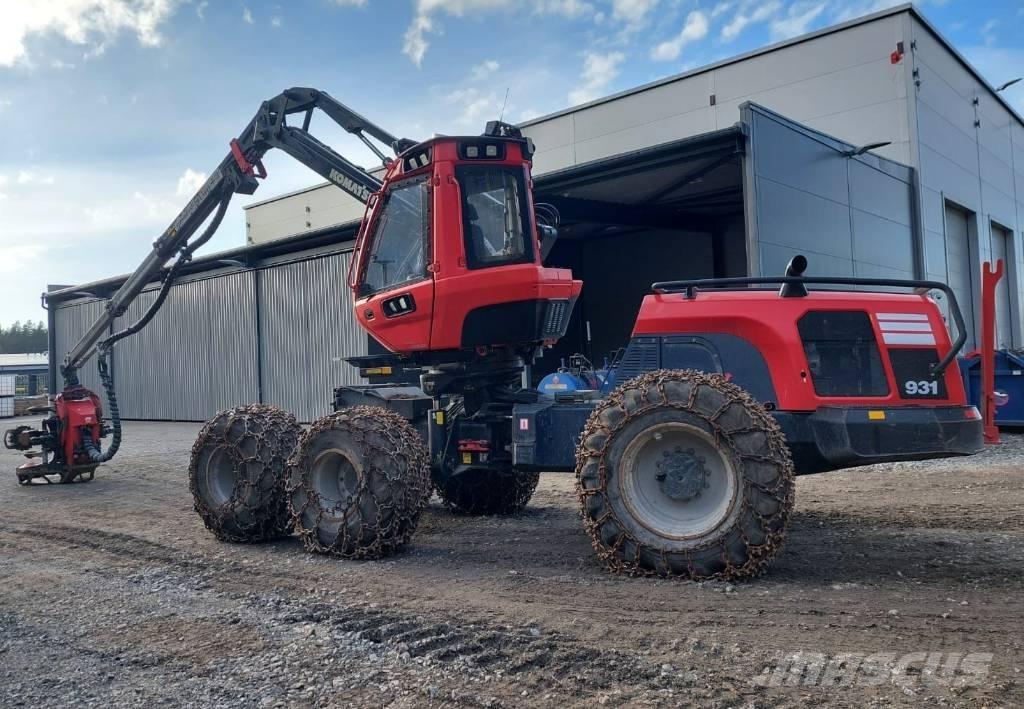 Komatsu 931 Harwestery