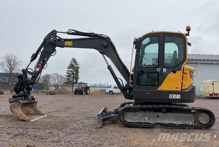 Volvo ECR 58 D Minikoparki