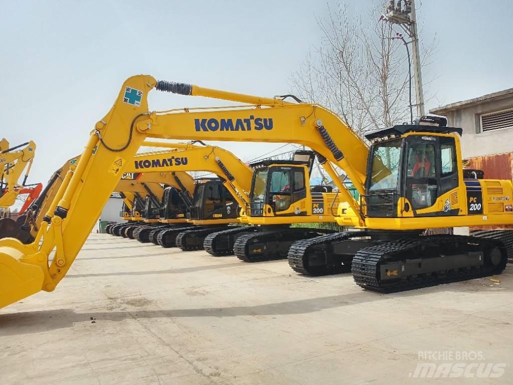 Komatsu PC 200 Koparki gąsienicowe