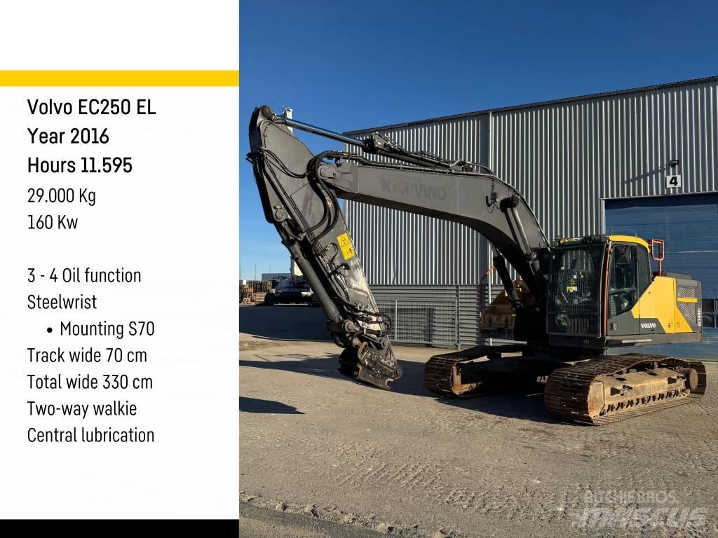 Volvo EC 250 EL Koparki gąsienicowe