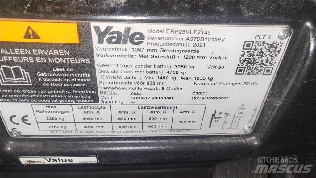 Yale ERP25VL 2021 Wózki elektryczne