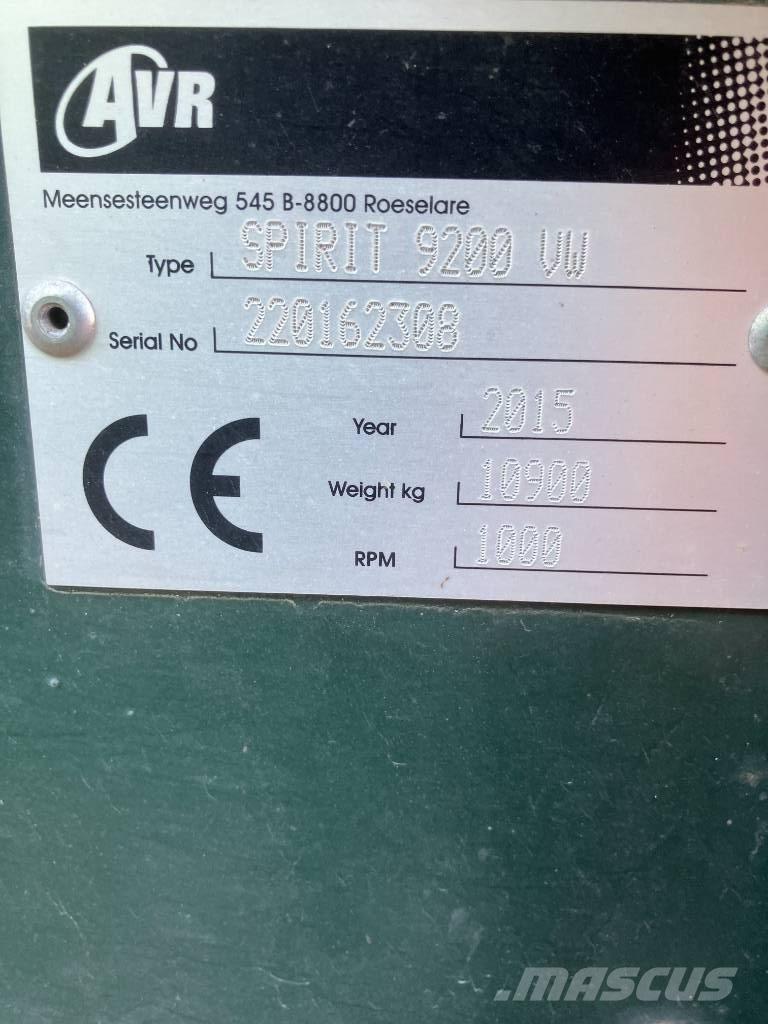 AVR 9200 Kombajny ziemniaczane i kopaczki