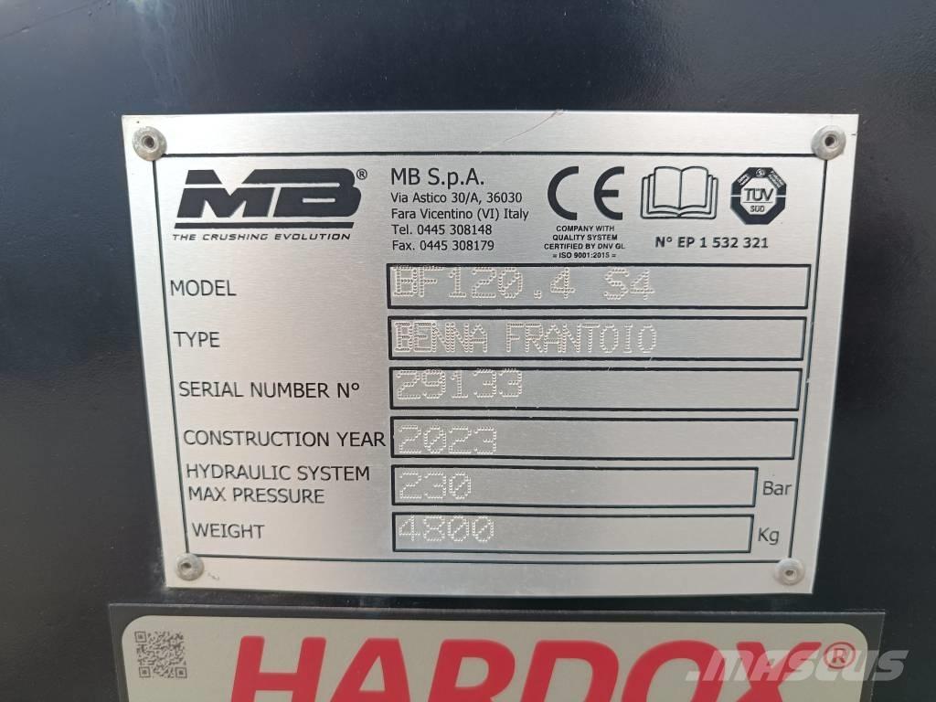 MB Crusher BF 120.4 Kruszarki