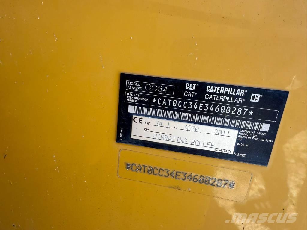 CAT CC 34 Walce typu kombi