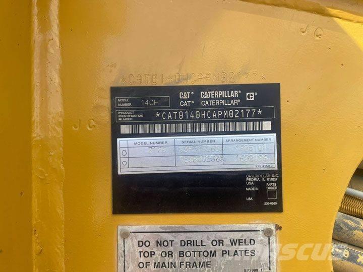 CAT 140 H Równiarki
