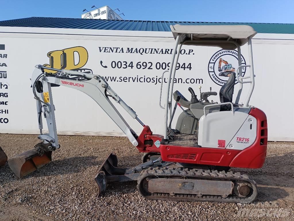 Takeuchi TB 216 Minikoparki