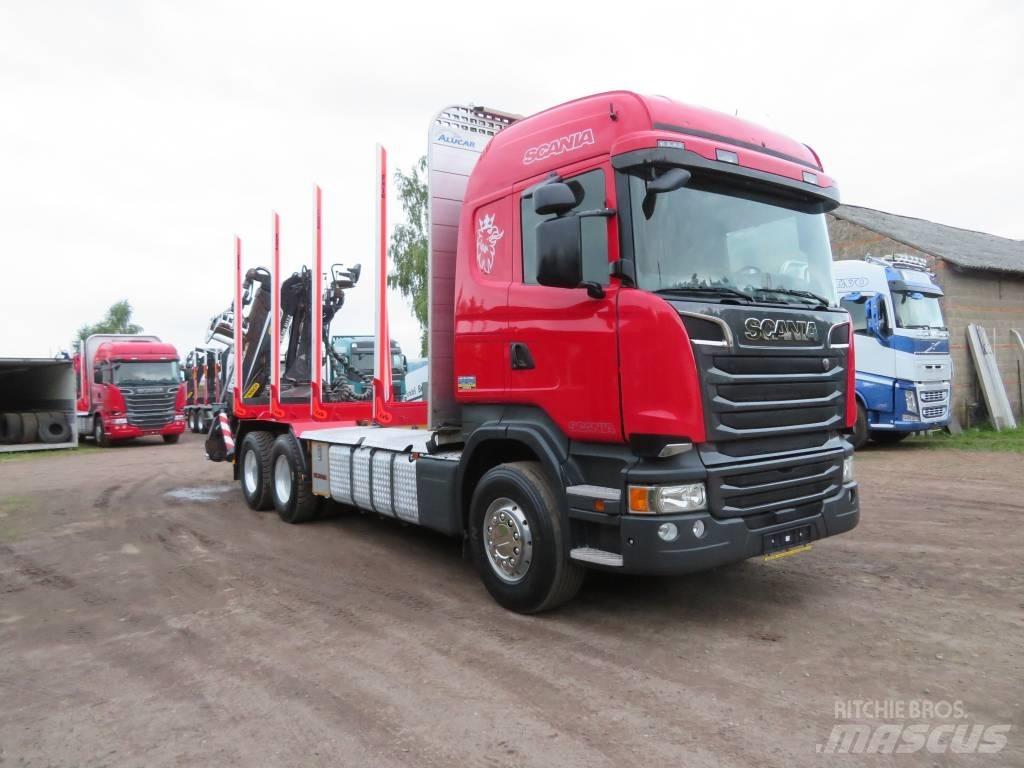 Scania R 450 Samochody do przewozu drewna