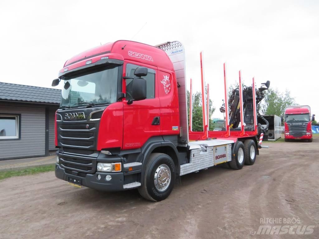 Scania R 450 Samochody do przewozu drewna