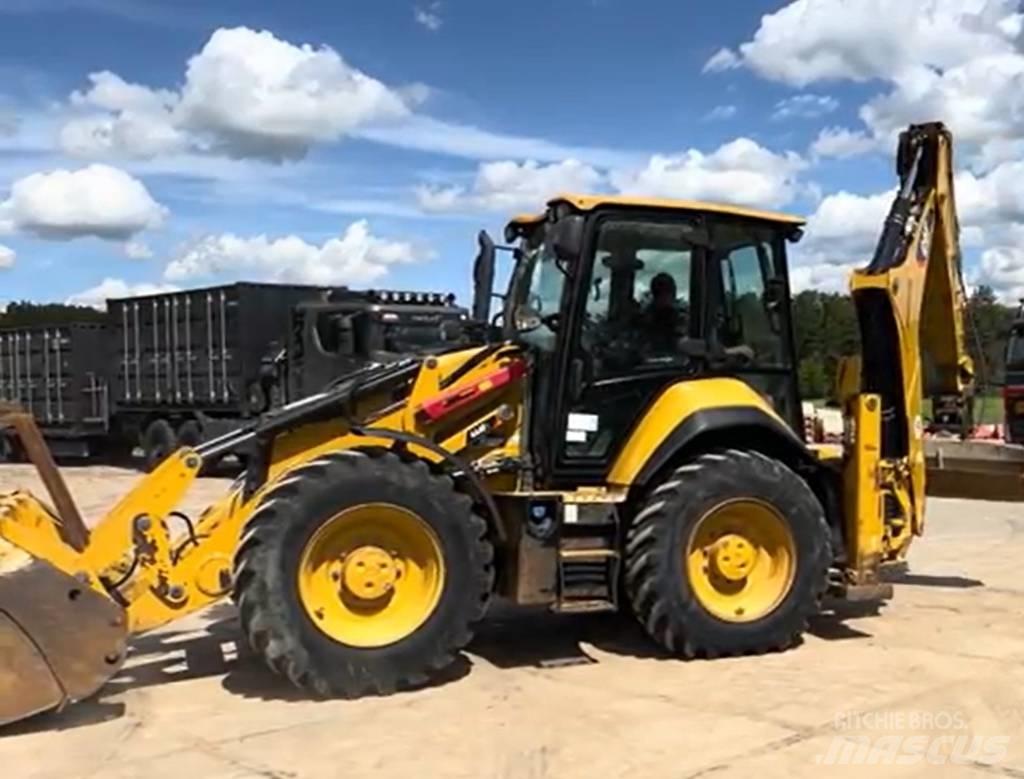 CAT 444 E 4x4 Koparko-ładowarki