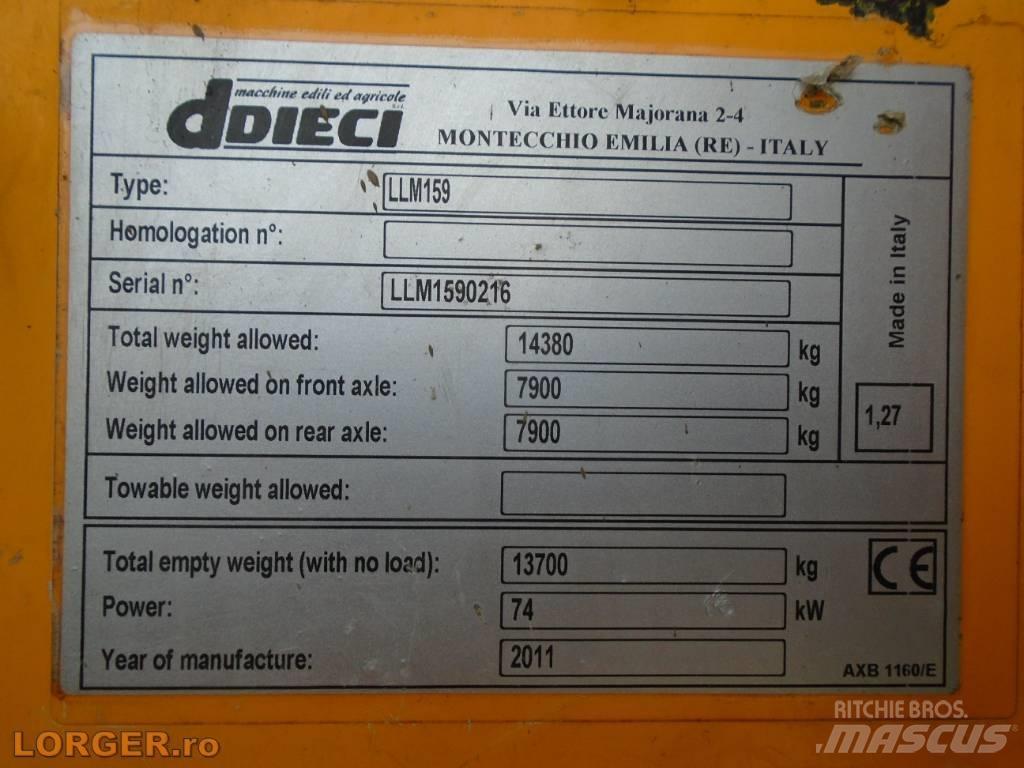 Dieci Pegasus 38.16 Ładowarki teleskopowe
