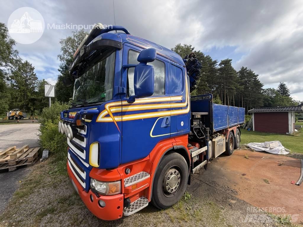 Scania R 420 LB Żurawie samochodowe