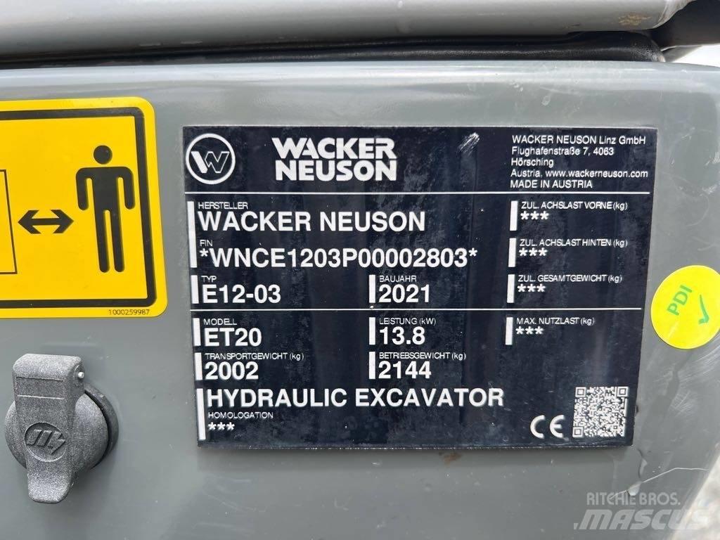 Wacker Neuson ET20 Koparki gąsienicowe