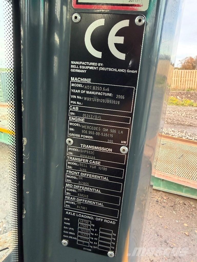 Bell B 25 D Wozidła przegubowe