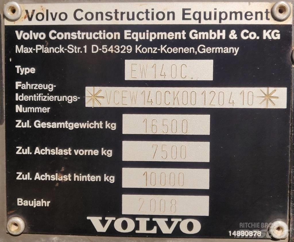 Volvo EW 140 C Koparki kołowe