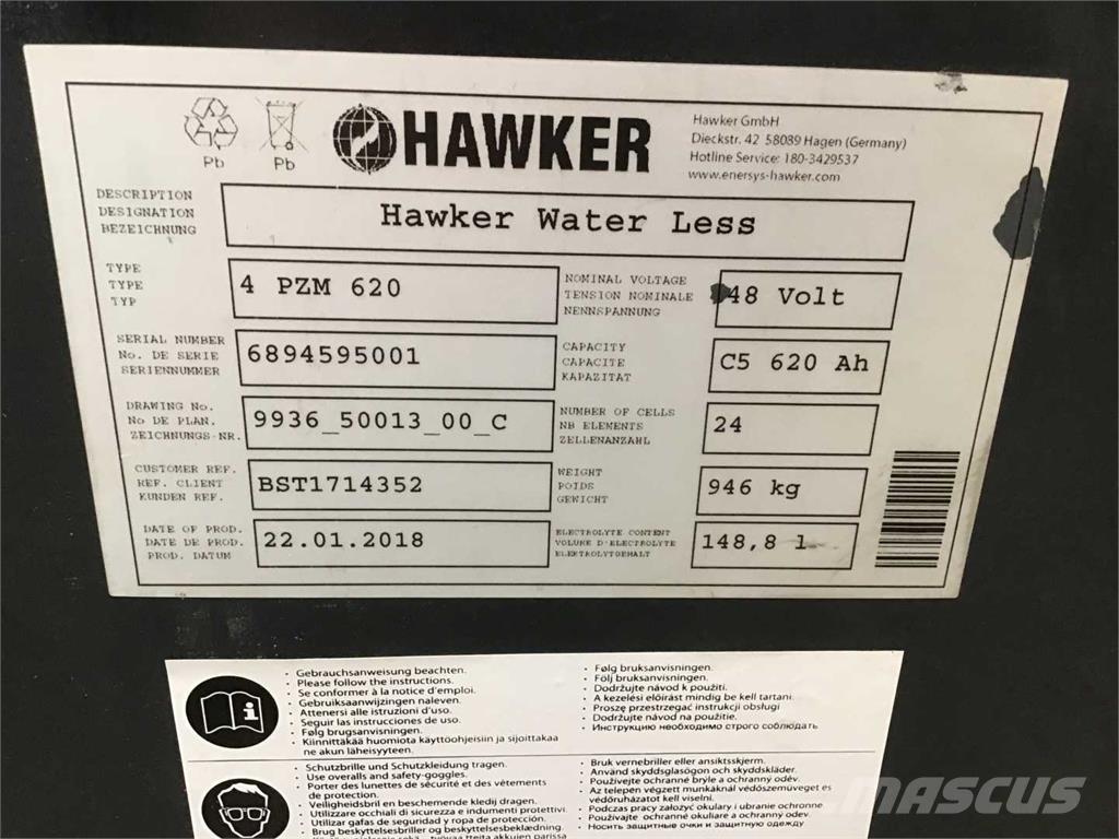 Linde R10B Wózki widłowe wysokiego składowania