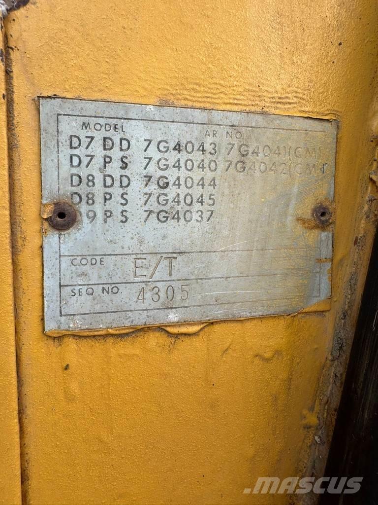CAT D9H Spycharki gąsienicowe