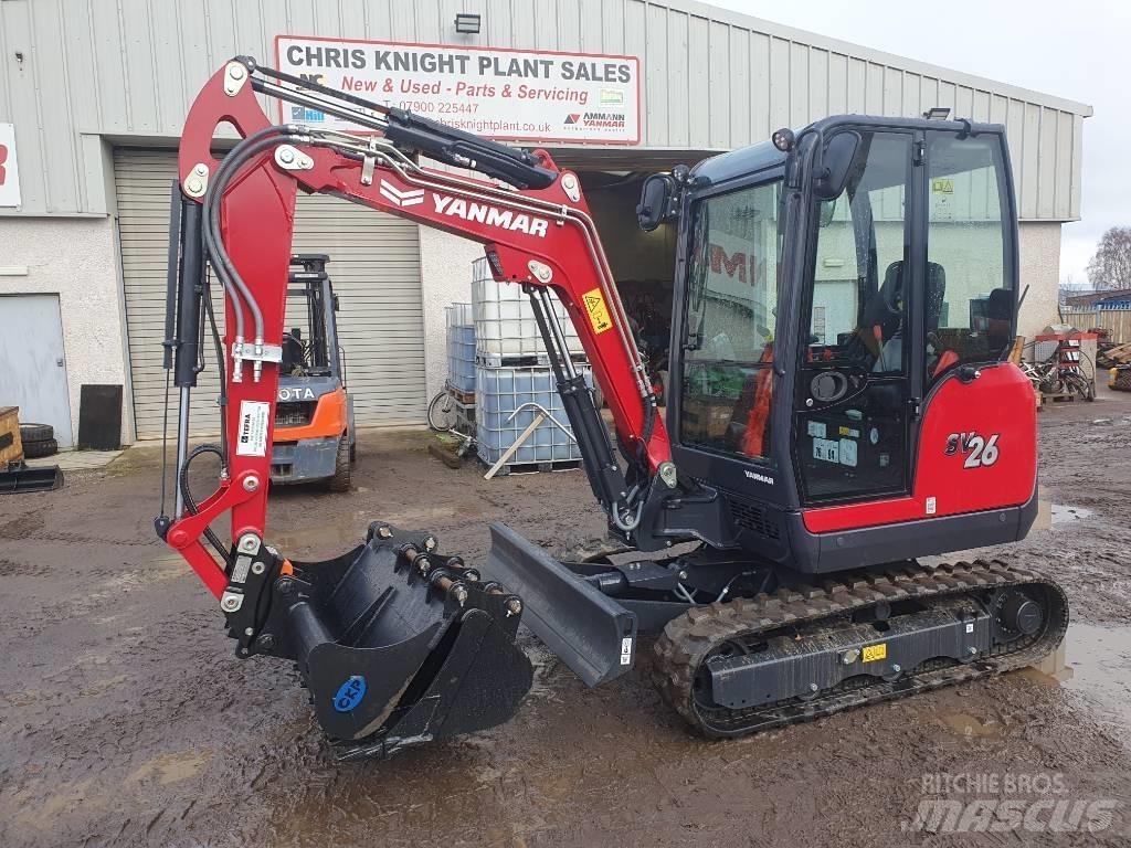 Yanmar SV26 Minikoparki