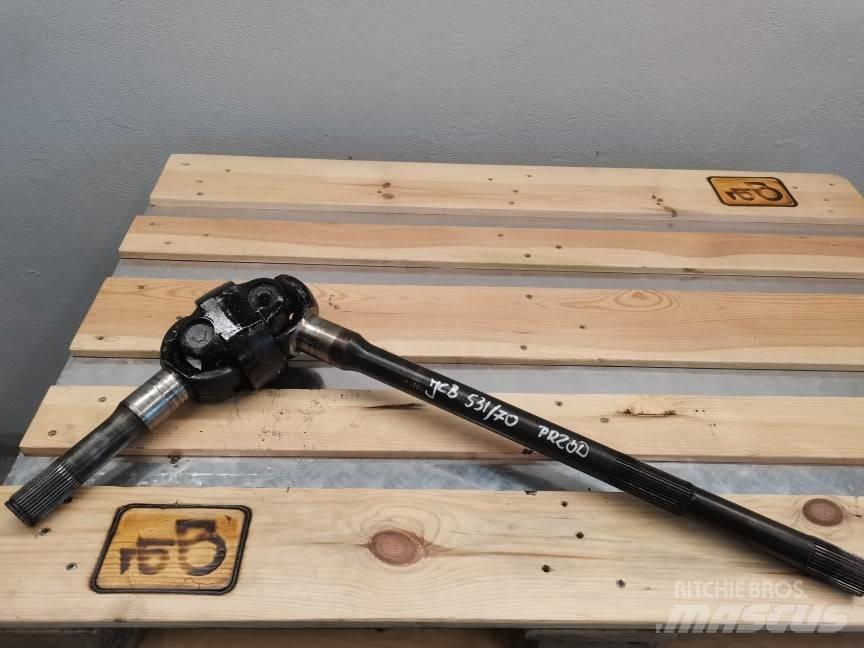 JCB 527 front axle Mosty, wały i osie