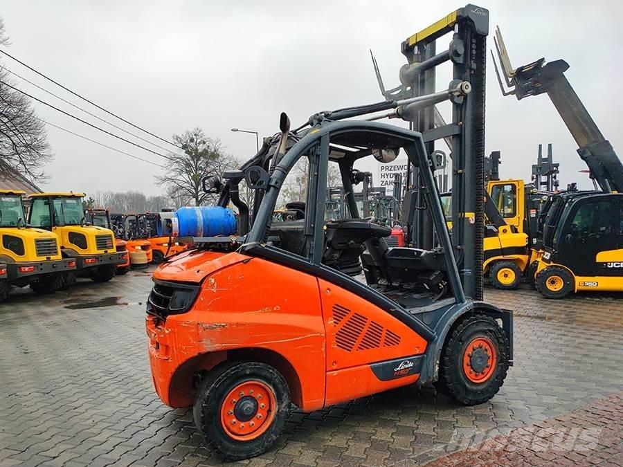 Linde H50T-02 Wózki LPG