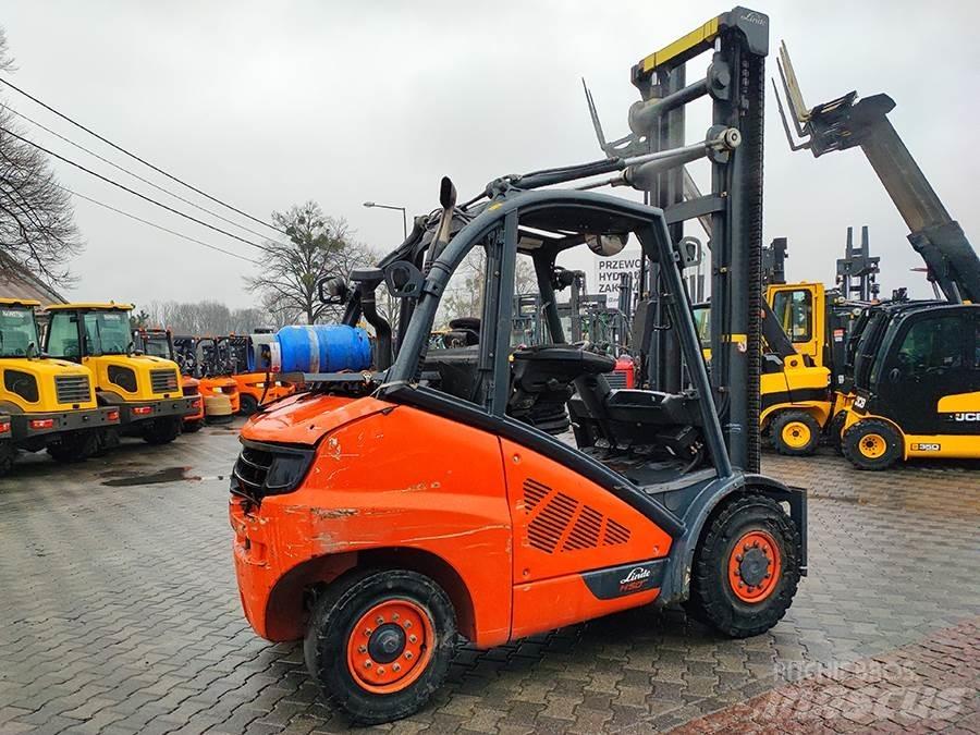 Linde H50T-02 Wózki LPG