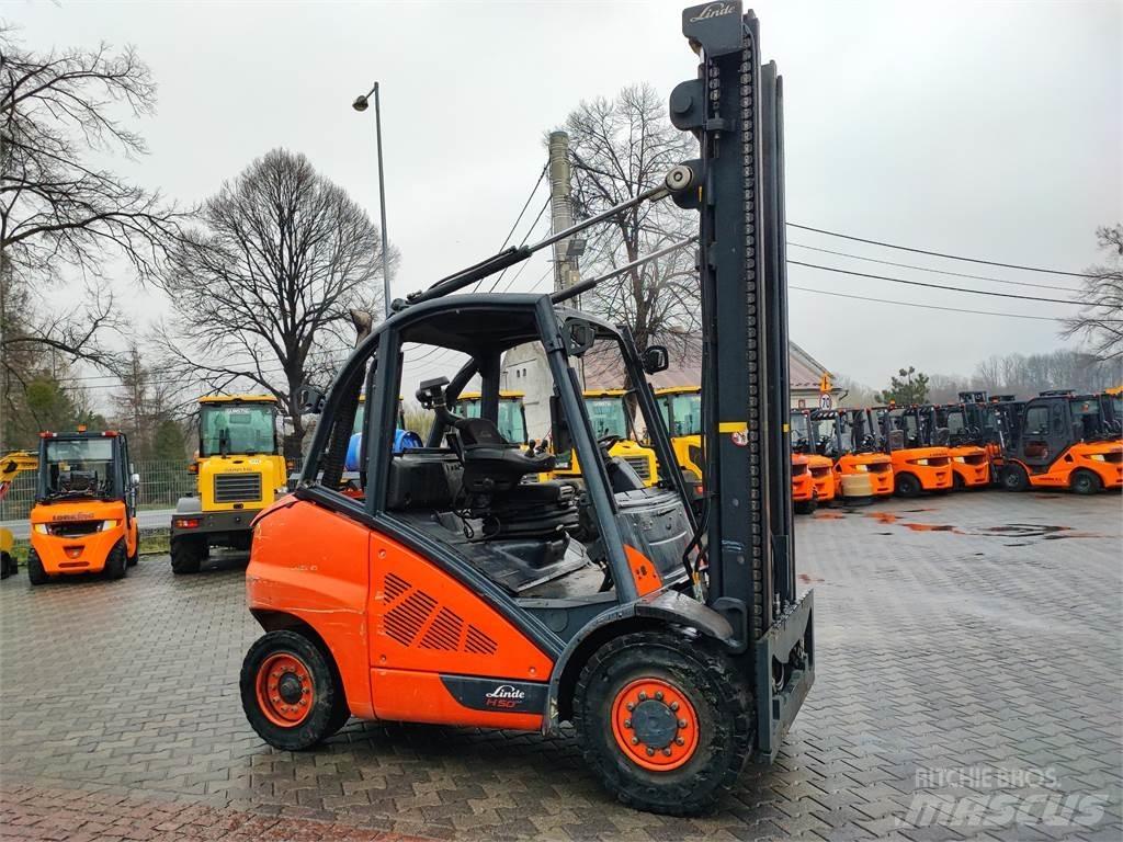Linde H50T-02 Wózki LPG