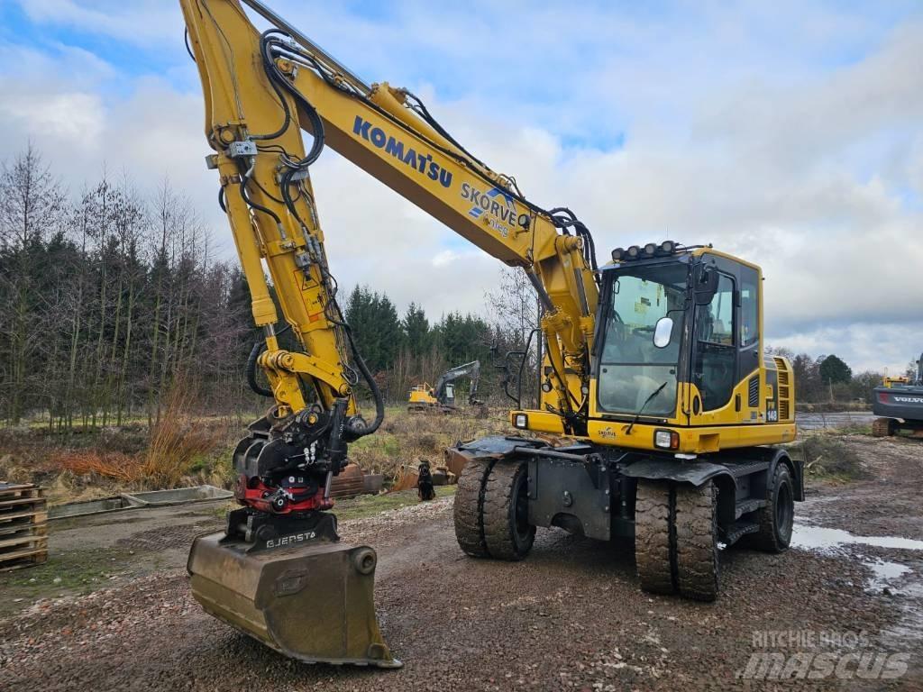Komatsu PW148-8 Koparki kołowe