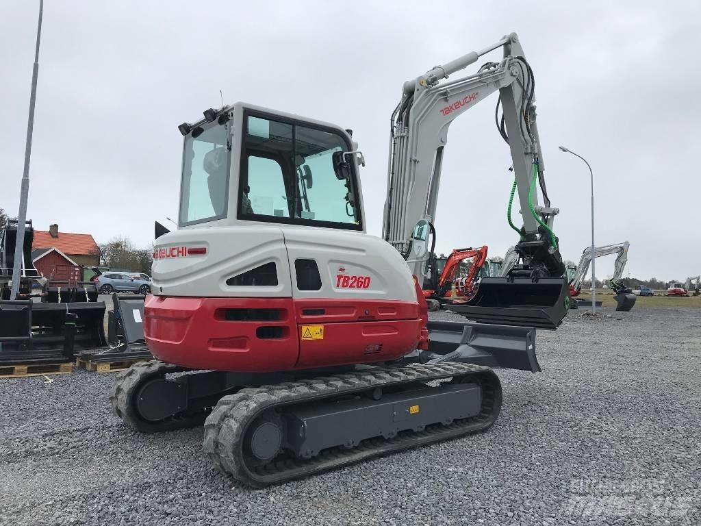 Takeuchi TB260 Minikoparki