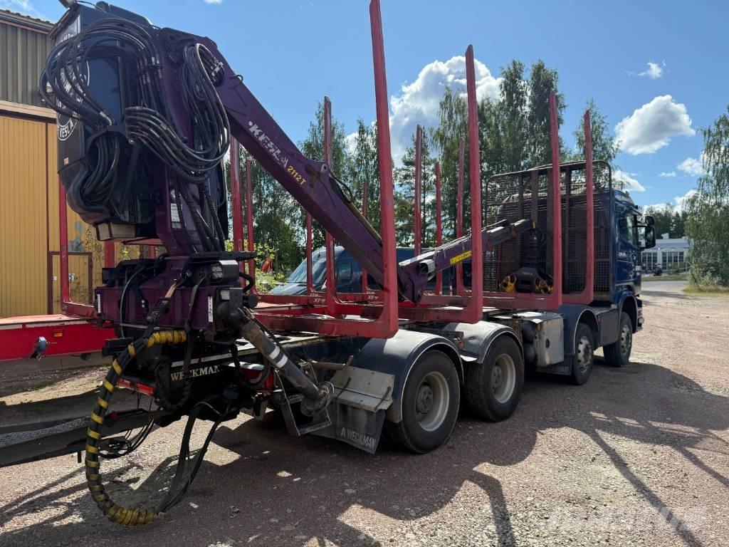 Scania R 580 Samochody do przewozu drewna