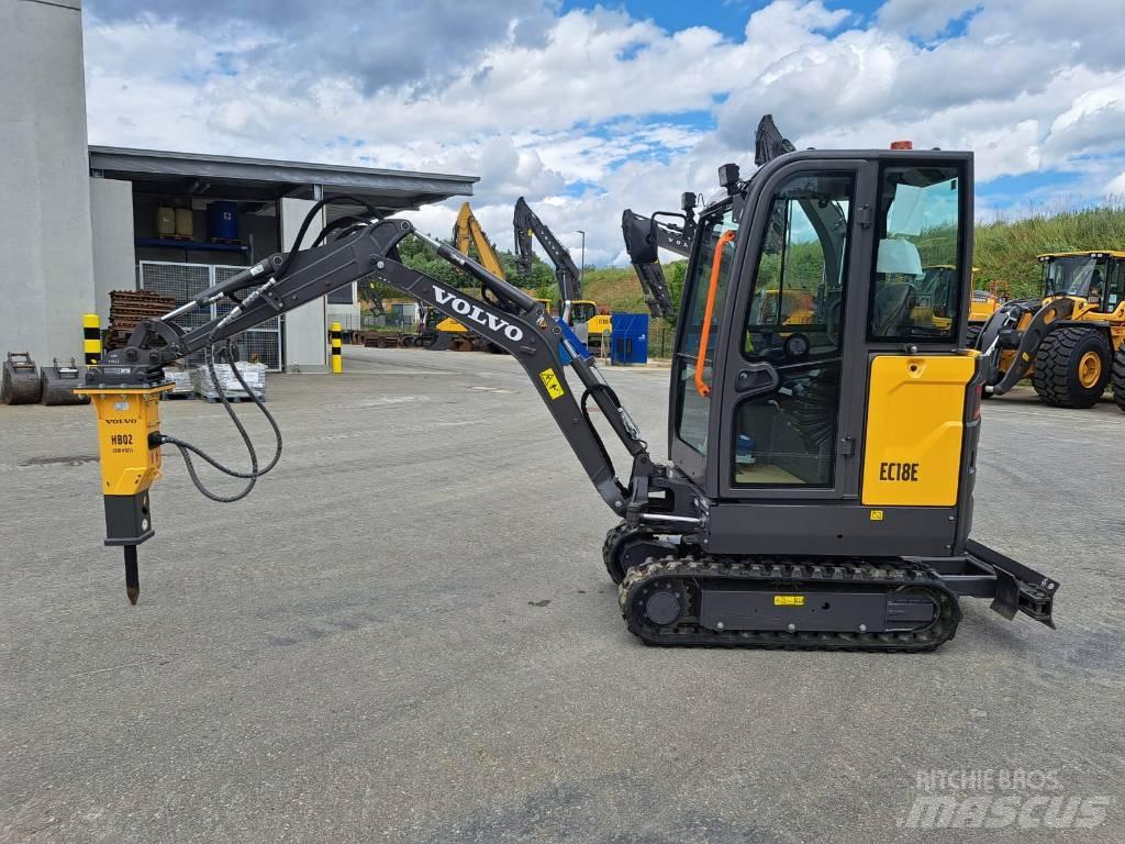 Volvo EC 18 E Minikoparki