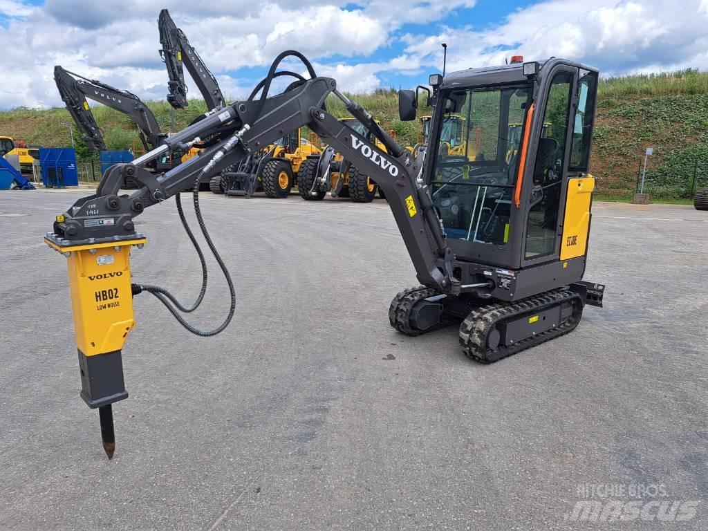 Volvo EC 18 E Minikoparki