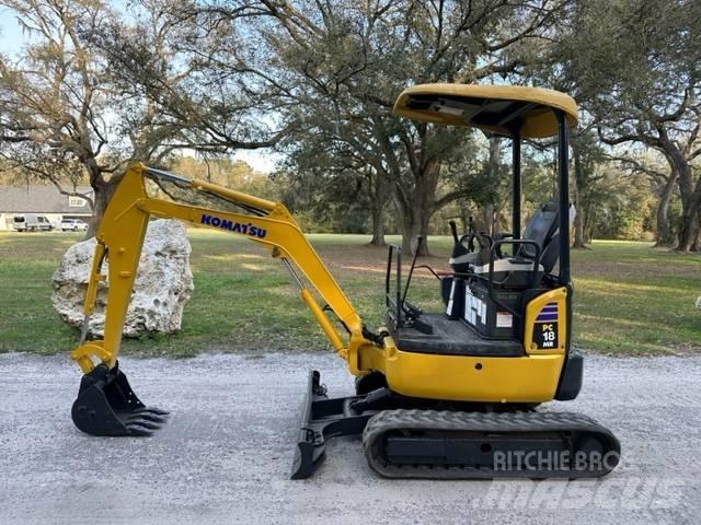 Komatsu PC18MR-2 Minikoparki