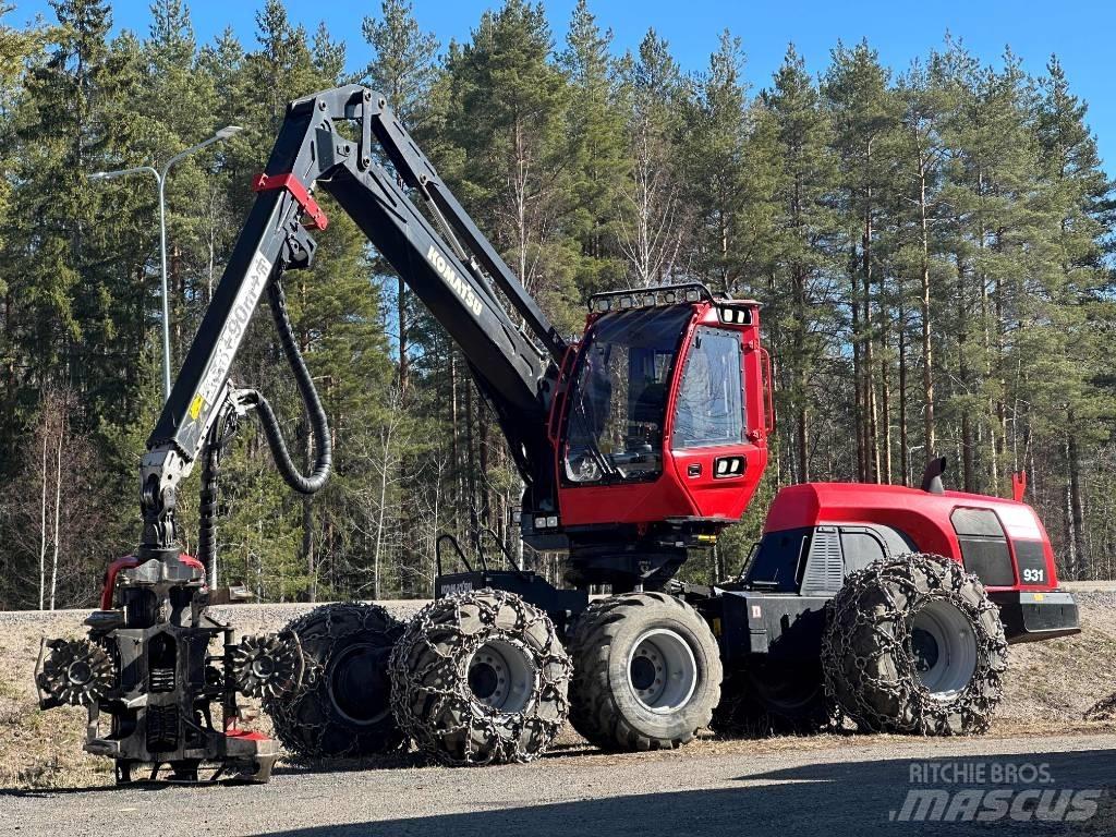 Komatsu 931 Harwestery
