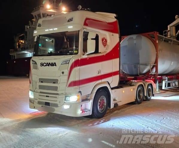 Scania 2018 Pojazdy pod zabudowę