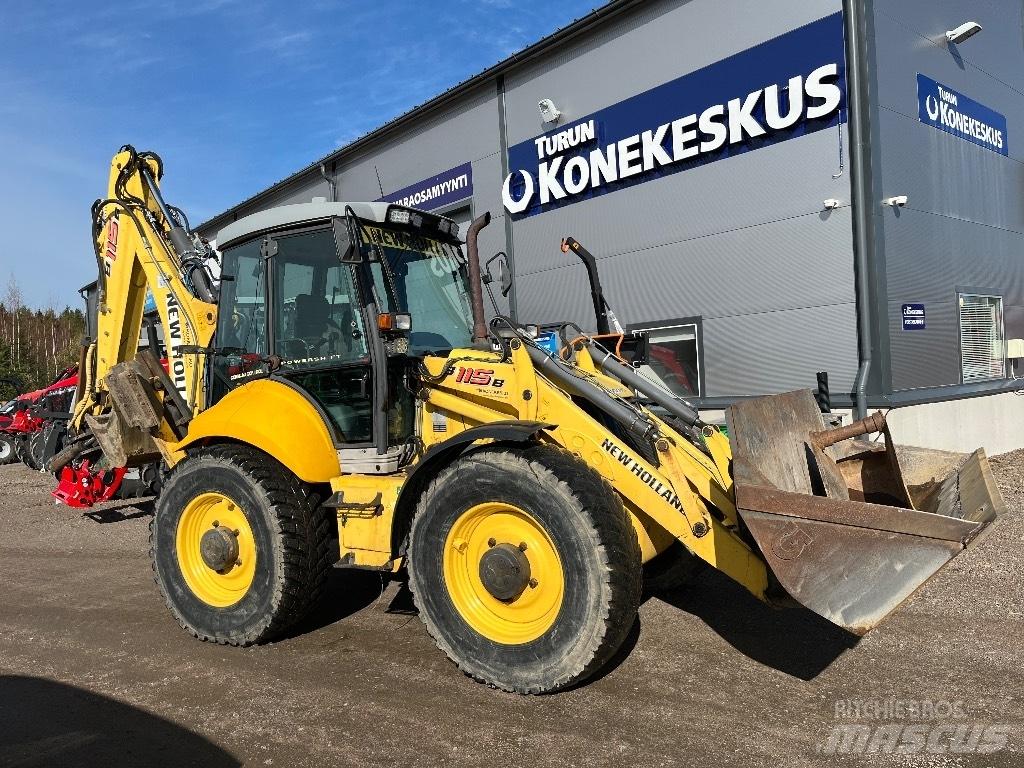 New Holland B 115 B Koparko-ładowarki