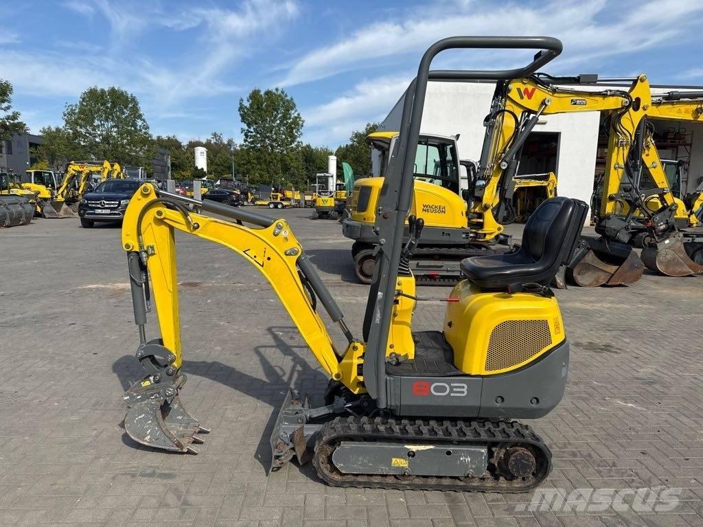 Wacker Neuson 803 Koparki gąsienicowe